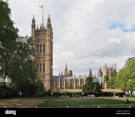 LONDON, UK - JUNE 06, 2023: Houses of Parliament aka Westminster Palace ...