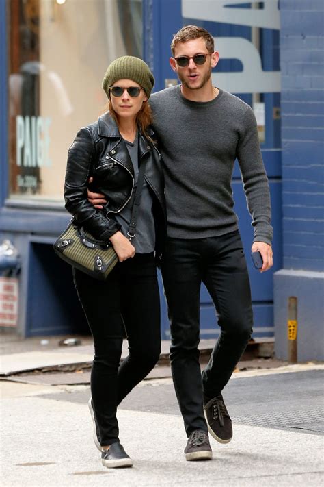 KATE MARA and Jamie Bell Out in New York 10/22/2015 – HawtCelebs