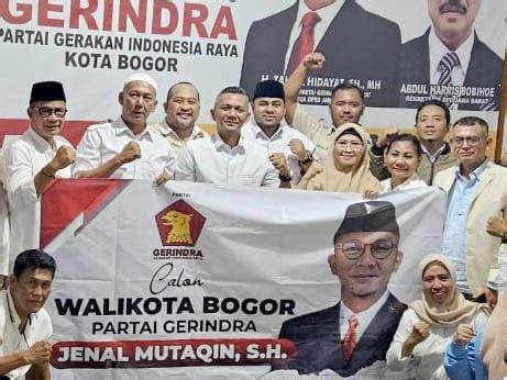 Konsolidasi Gerindra Usung Jenal Mutaqin Jadi Walikota Bogor Lead Co Id