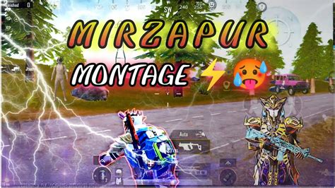 Mirzapur Munna Bhaiya Attitude Montage BGMI PUBG Montage YouTube