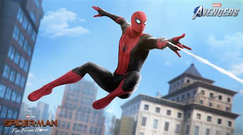 Far from home suit coming to the Avengers game tomorrow : r/Spiderman