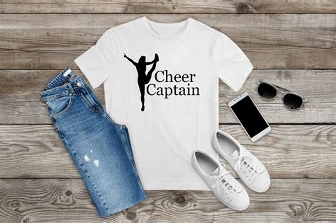 Cheer Captain Svgpng For Cups Shirts Ect Etsy