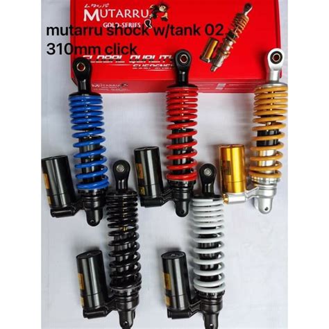 Mutarru Shock Black Series Click Inverted V Not Adjustable Rebound