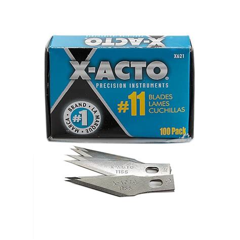 X Acto Number 11 Stainless Steel Classic Blades Bulk Pack Of 100 Overstock Shopping The