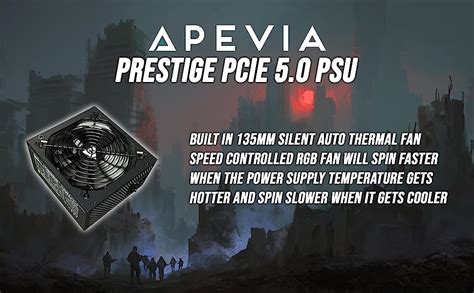 Apevia Atx Pr W Pcie Y Atx Ready Prestige W Gold