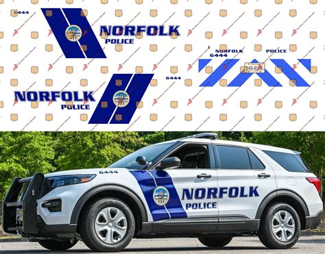 Norfolk, VA Police Department 2024 Graphics — Cardinal Police Diecast
