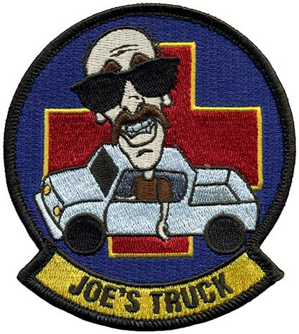 167th AEROMEDICAL EVACUATION SQUADRON JOES TRUCK Flightline Insignia