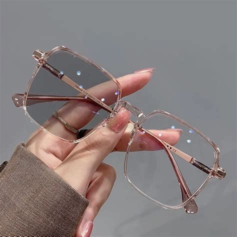 Gafas Fotocrom Ticas Antirradiaci N Lentes De Metal Para Mujer Y Hombre