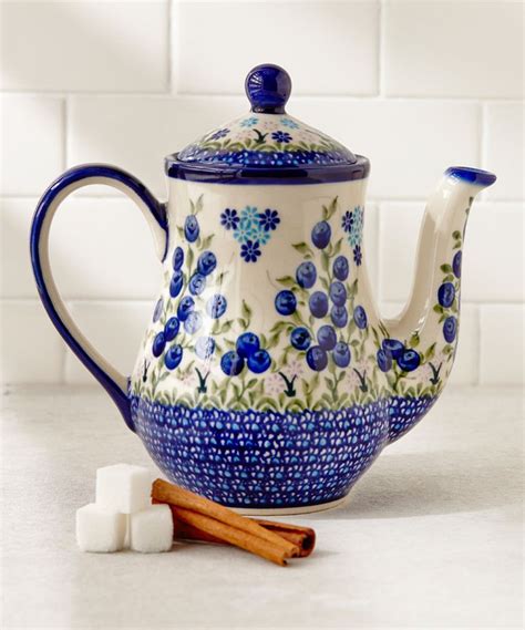 Look What I Found On Zulily Blue Floral Teapot By Lidia S Polish