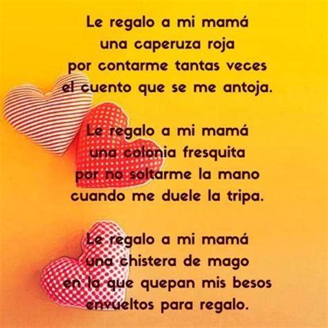 Poesía para mamá con rimas Brainly lat