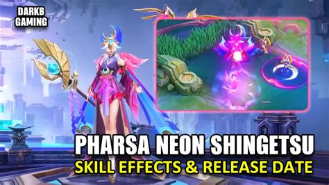 Pharsa Neon Shingetsu Skin Release Date And Skill Effects Mobile