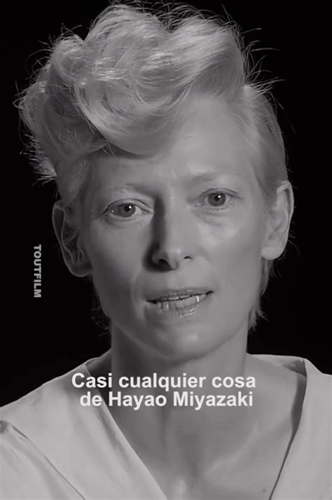 Lvaro L Pez Mart N On Twitter La Actriz Tilda Swinton Hablando