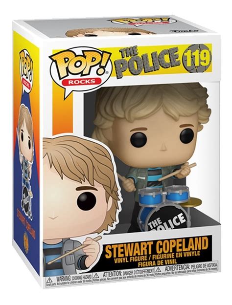 Funko Pop Rocks The Police Stewart Copeland 119 Mercado Livre