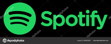 Spotify Logo Dark Mode Stock Vector By ©marylev 588825950