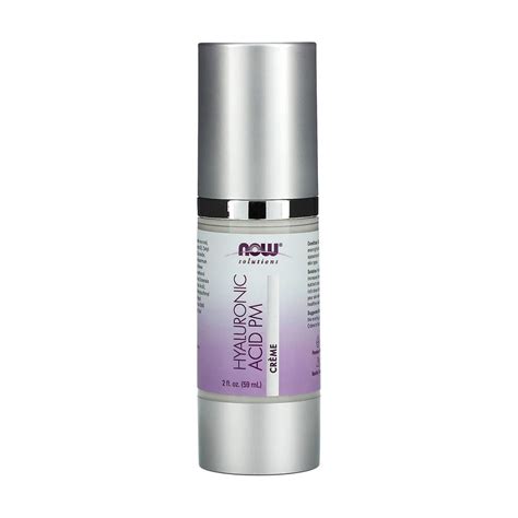 Увлажняющий ночной крем для лица Now Foods Hyaluronic Acid Pm Creme с ...