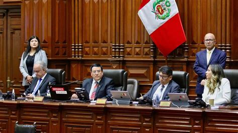 Pleno Del Congreso Sesionará Para Aprobar El Cuadro Nominativo De