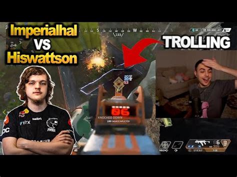 Tsm Imperialhal Vs Furia Hiswattson In Algs Scrims Tsm Trolling