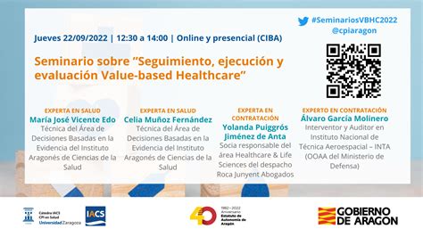 Seminario sobre seguimiento ejecución y evaluación Value based