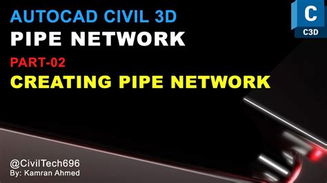 Pipe Network In Civil 3D Part 02 Creating Pipe Network Civil Tech