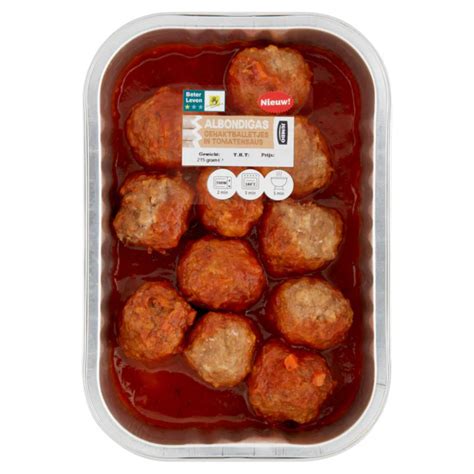 Jumbo Albondigas Gehaktballetjes In Tomatensaus G Aanbieding Bij Jumbo