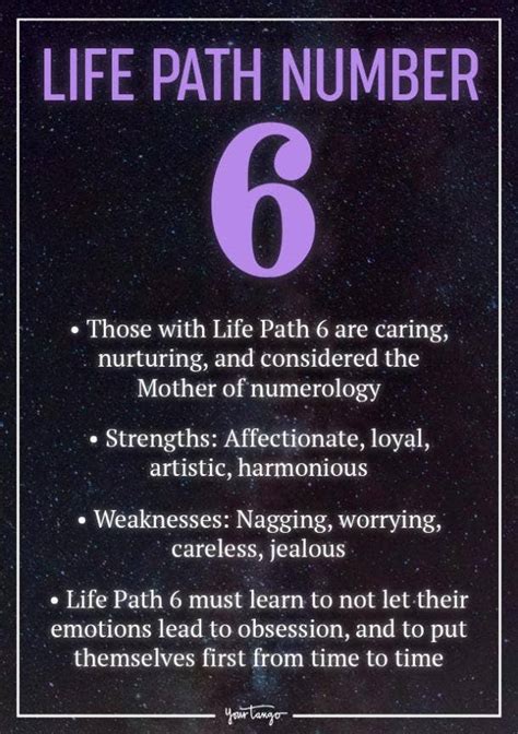 Life Path Number 6 Meaning According To Numerology Yourtango