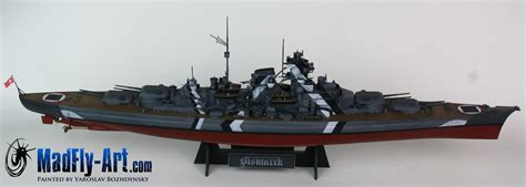 German Battleship Bismarck – MadFly-Art Miniature Painting Studio