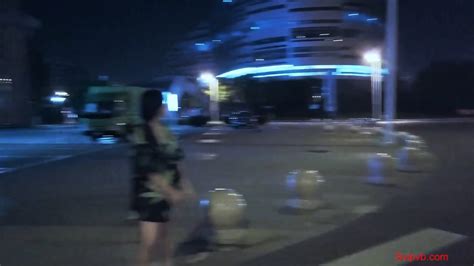 Naked Public Place Hotel Road Exposed Boldly