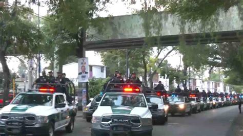 VIDEO Operativo de Más de 400 Policías Refuerzan Seguridad en