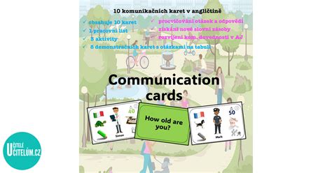 Communication cards - Anglický jazyk | UčiteléUčitelům.cz