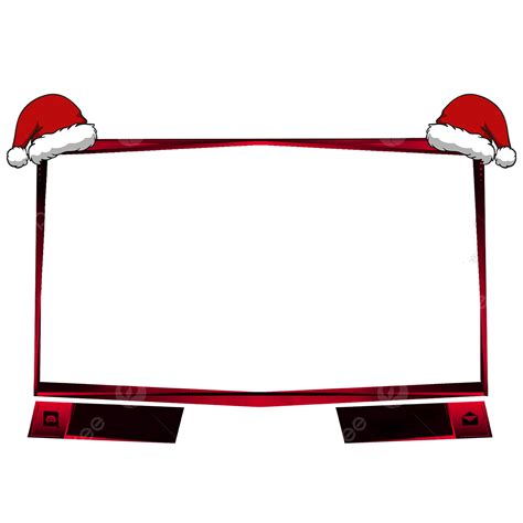 Chrismas Facecam Stream Overlay, Christmas Facecam, Facecam, Stream Overlay PNG Transparent ...