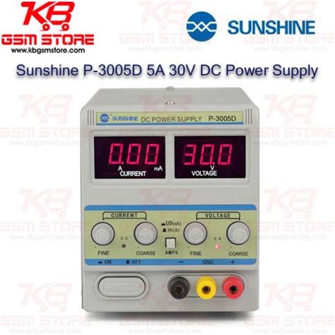 Sunshine P D A V Dc Power Supply