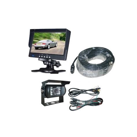 Kit Vision Trasera Monitor Color Tft Camara Con Infrarrojos