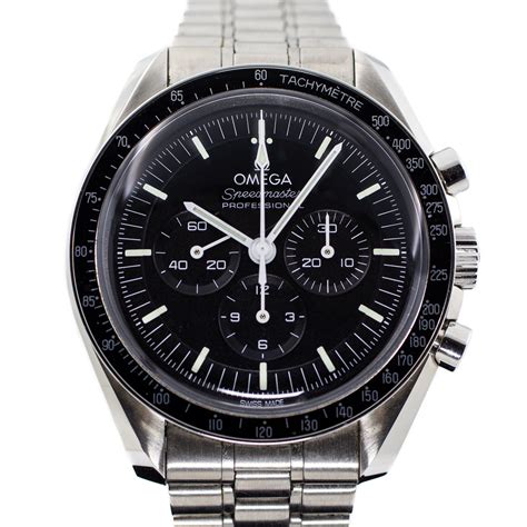 Like New Omega Speedmaster Moonwatch Co Axial Hesalite Ref