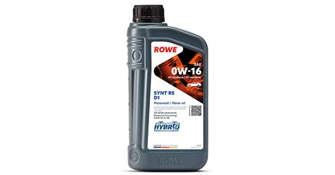ACEITE MOTOR HIGHTEC SYNT RS D1 0W-16 ROWE