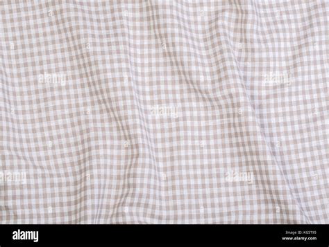 Crumpled Fabric Texture Tablecloth Background Stock Photo Alamy