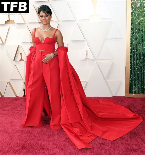 Ariana DeBose Looks Hot In Red At The Th Annual Academy Awards Photos OnlyFans Leaked Nudes