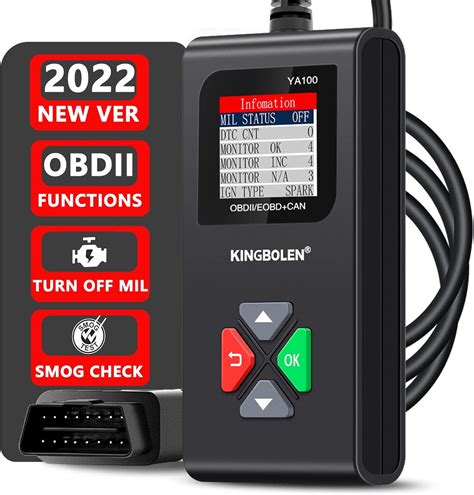 KINGBOLEN YA100 OBD2 escáner Máquina Diagnóstico Coche Lector de