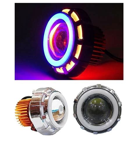 Sarkkart Original High Intensity Led Projector Lamp Dual Ring Cob Led