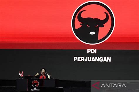 Megawati Tak Mau Tergiur Umumkan Nama Capres Di Hut Pdip Antara News