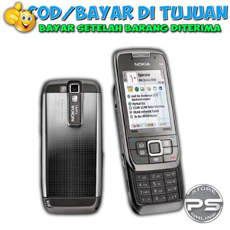 Jual Hp Nokia E Sliding Jadul Single Sim Mewah Fitur