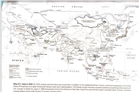 Asia Map Diagram Quizlet