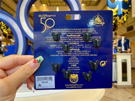 Photos New Th Anniversary Park Icons Pin Set At Walt Disney World