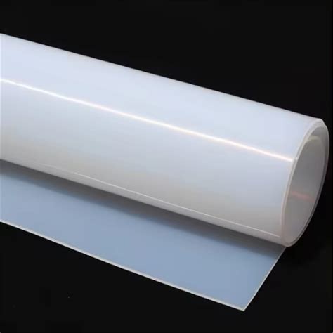 High Temperature Transparent 3mm White Silicone Rubber Sheet Rolls