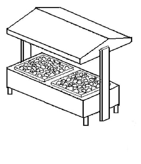 Desenho De Barraca De Feira Para Colorir - Desenhos De Barraca Para Colorir