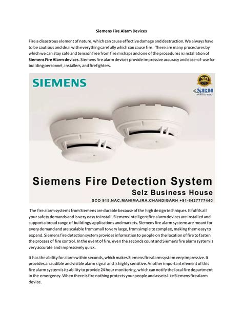 Siemens fire alarm | PDF | Free Download