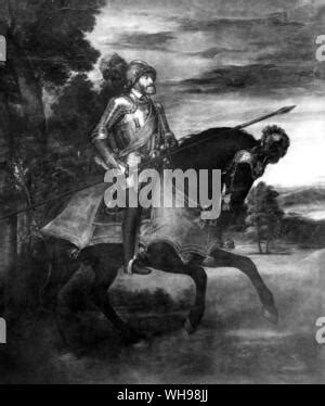 Charles V on Horseback in Mühlberg Titian 1548 Charles V Holy Roman