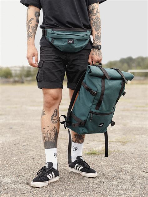 Рюкзак Harry Hatchet Rolltop Soma зеленый - HarryHatchet