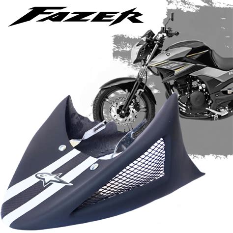 Bico De Pato Spoiler De Motor Fazer At Yamaha Shopee Brasil