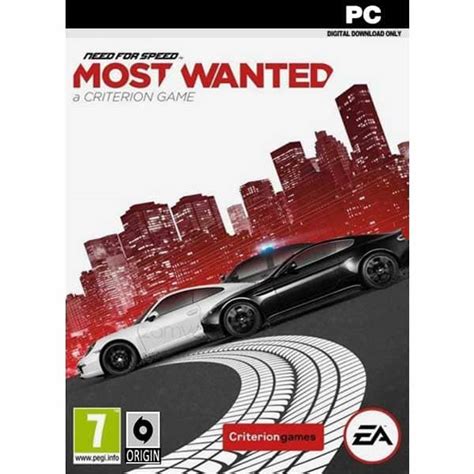 Need For Speed: Most Wanted 2012 Origin Key PC Game Email, 48% OFF