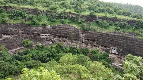 Top View Of Ajanta Caves 1080p Full Hd Youtube